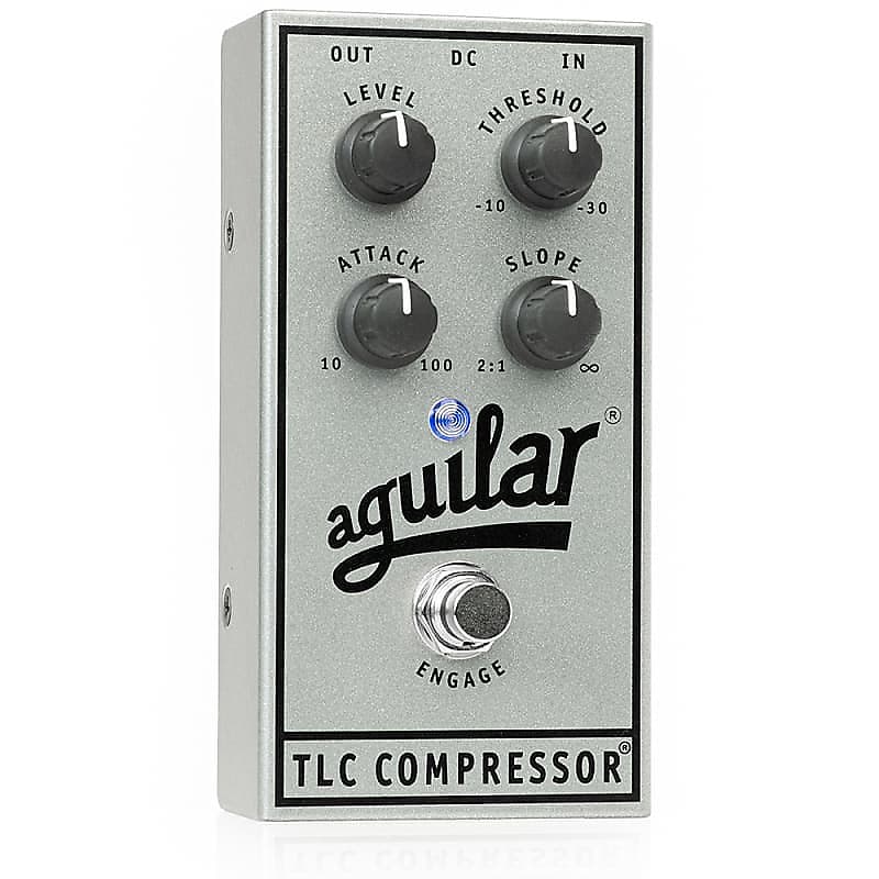 Aguilar TLC Bass Compressor Silver 25th Anniversary Edition image 1