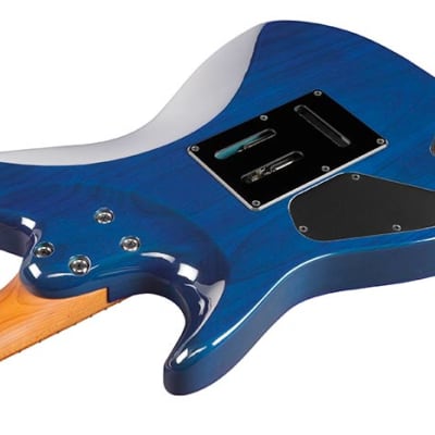 Ibanez Prestige AZS2200Q Electric Guitar - Royal Blue Sapphire image 3