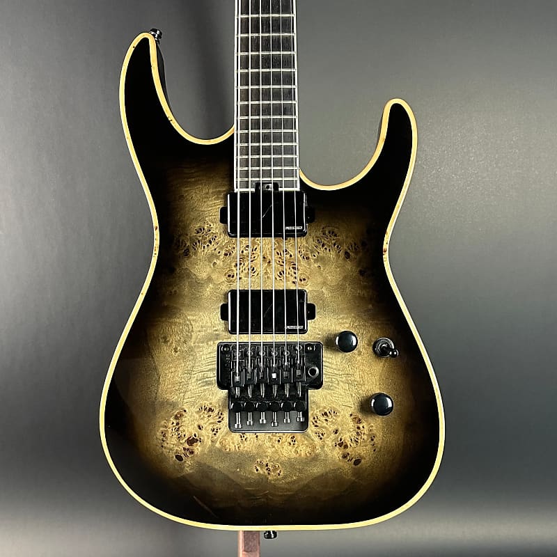 Used Jackson Ltd Wildcard Series Soloist SL2P Transparent Black Burst w/softshell case TSU19216 image 1