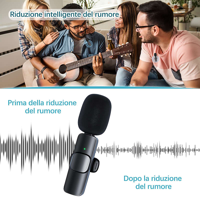 DayDup Microfono Lavalier Wireless, Prezzi e Offerte