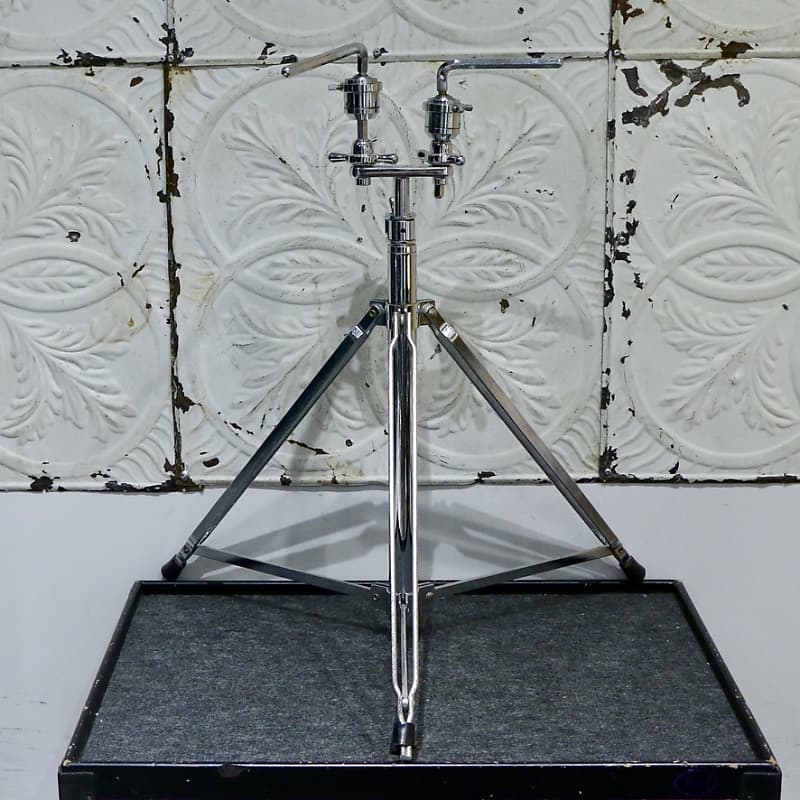 Used Rogers Swiv-O-Matic Double Tom Stand | Reverb