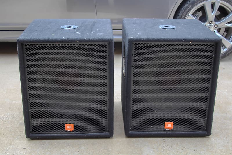 JBL JRX100 JRX118S Passive Subwoofer PAIR | Reverb