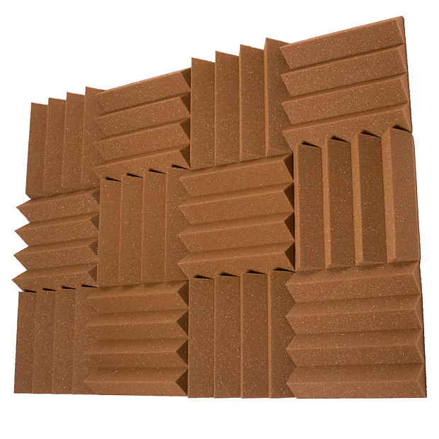Seismic Audio SA-FMDM3-12Pack 3x12x12" Studio Acoustic Foam Sheets (12-Pack) image 1