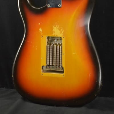 Vintage 1965 Fender Stratocaster - Sunburst All Original image 11