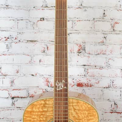 Ibanez - EW20 ASNT 1201 Acoustic Guitar - Quilted Ash Natural - w/Bag - x4751 - USED image 6