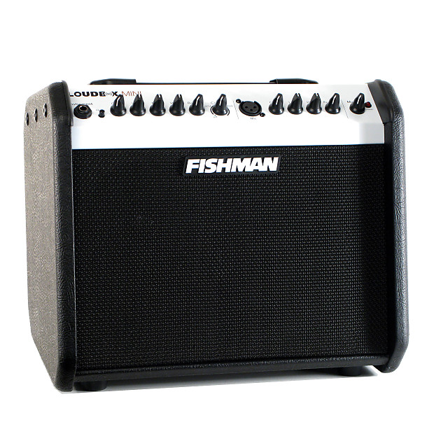 Fishman PRO-LBX-5BK Limited Edition Loudbox Mini Black / White image 1