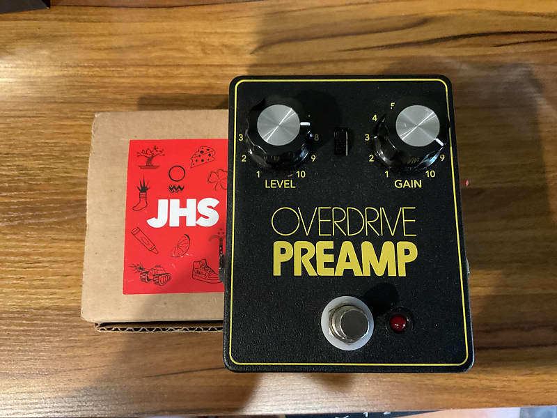 JHS Overdrive / Preamp 2022 - Present - Black / Yellow | Reverb