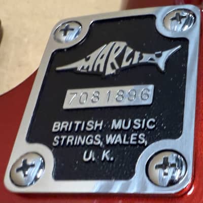 Marlin Loner super strat 80’s Left Hand Lefthanded / British music Wales UK image 3