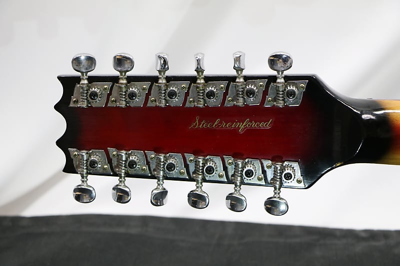 LaBoz 1960's Japanese 12-String Burns Copy w/ Hardshell Case