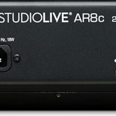 PreSonus StudioLive AR8c 8-Input Mixer / Digital Recorder / Audio Interface 2020 - Present - Gray / Blue image 5