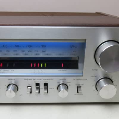 TECHNICS SA-505 RECEIVER WORKS PERFECT SERVICED RECAPPED + LED'S A+ CONDITION image 7