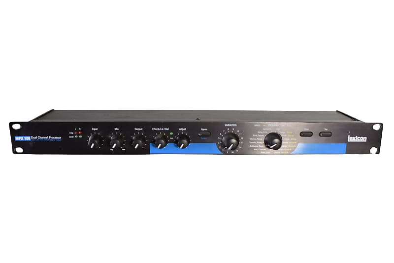 美品 Lexicon MPX 100 デュアルチャンネルプロセッサー Lexicon MPX100 Dual-Channel Effects Processor Digital Output
