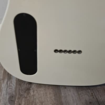Rare Vintage Japanese Washburn Tour Telecaster BBR WT-24 WWBB 1985 White image 14