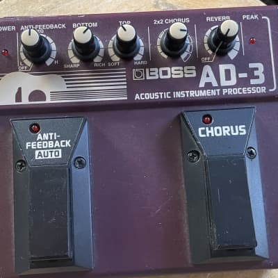 Boss AD-3 Acoustic Instrument Processor