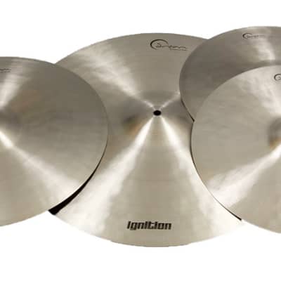 Dream Cymbals IGNCP3 Ignition Series 3 Cymbal Pack - 14-Inch Hi Hats, 16-Inch Crash & 20-Inch Ride image 2