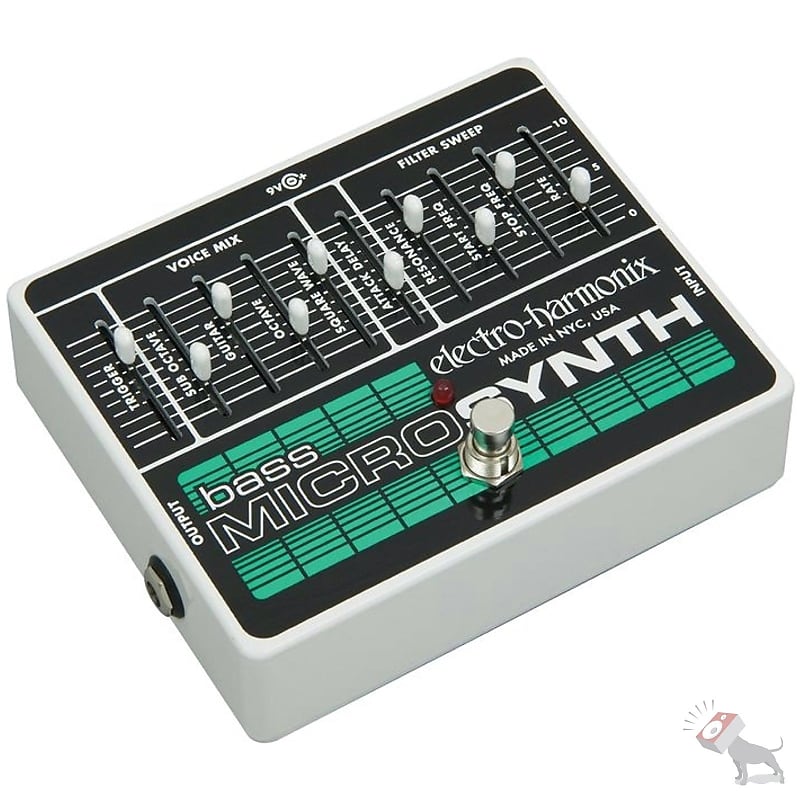 Electro-Harmonix Bass MicroSynthesizer Analog Microsynth Pedal