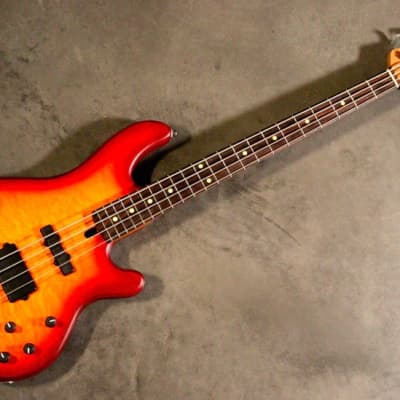 Lakland Skyline 44-02 Deluxe 2023 - Cherry Burst image 2