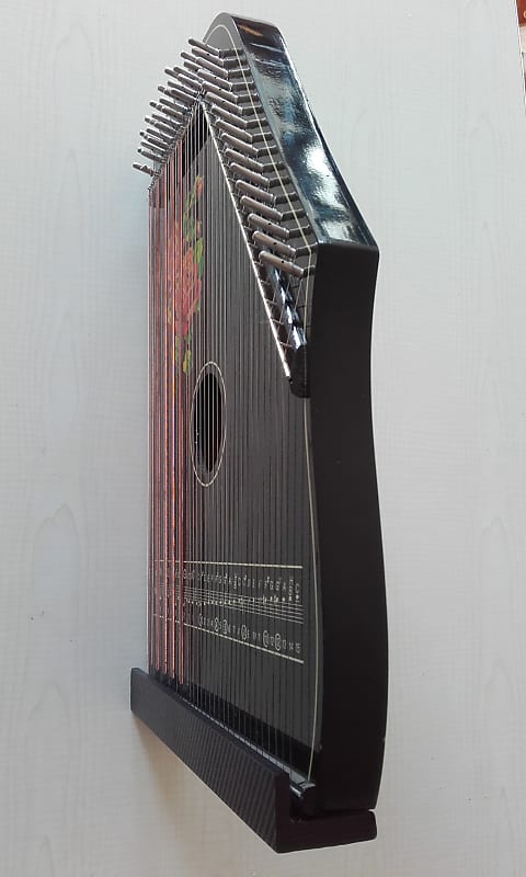 Zither C.Robert Hopf 100/2 chord zither 1970s vintage | Reverb