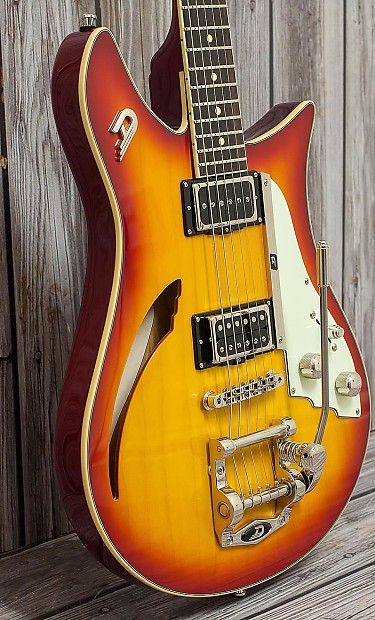 Duesenberg Double Cat FB Fireburst - Electric Guitar | Reverb