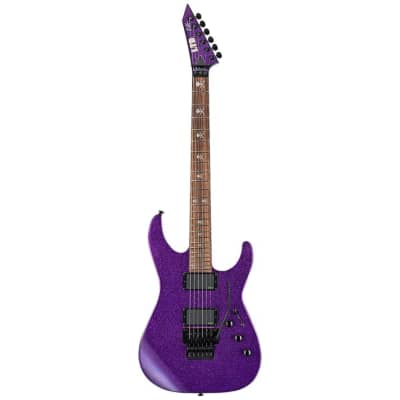 ESP LTD KH-602 Kirk Hammett Signature Electric Guitar with Hardcase - Purple Sparkle for sale