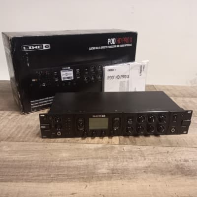 Line 6 POD HD Pro X Rackmount Multi-Effect and Amp Modeler 2010s - Black image 1