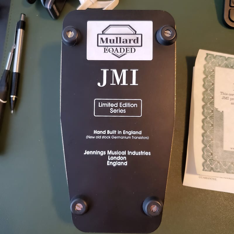 JMI Tone Bender Professional MKII Gold Limited Edition Mullard #8 of 20