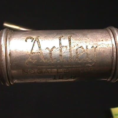 Artley Model 18-0 Silver Platted Flute as-is   13 F image 5