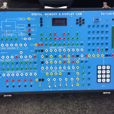 CES Ed-Lab 900 - vintage modular banana plug interface unit. image 2