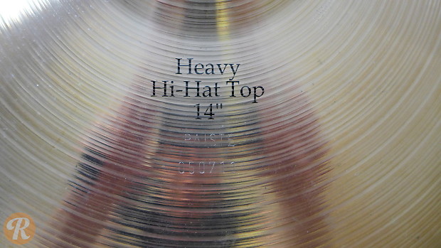 Paiste 14" Sound Formula Heavy Hi-Hat Cymbal (Pair) 1990-1992 image 4