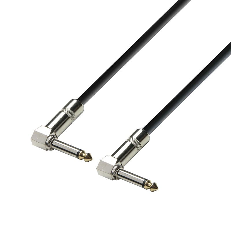 Cable de Audio ADAM HALL (Jack 6.3mm - 1 m - Negro)