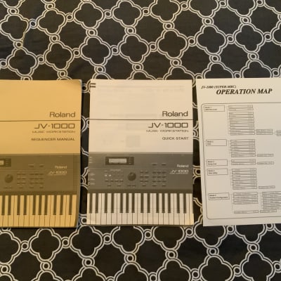 Roland JV 1000  Manuals image 1