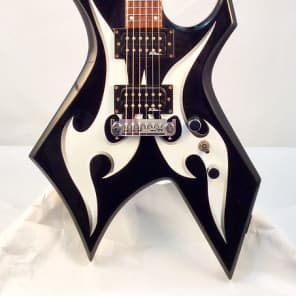 Bc rich wgbk bronze series warlock electric guitar top