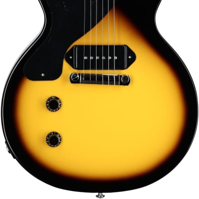 Gibson Les Paul Junior Vintage Left-Handed Electric Guitar (with Case), Tobacco Burst image 2