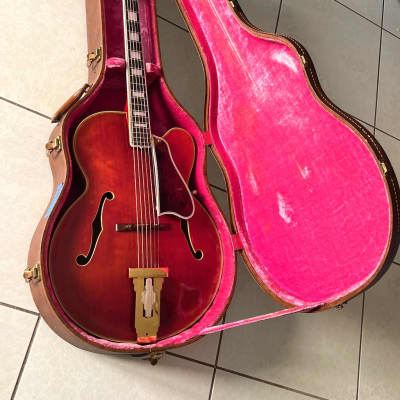 Gibson L-5CT 1958 1 of 43 ever made w/a Thin Body in a See-Thru Cherry Red w/Billy Gibbons ties. image 14
