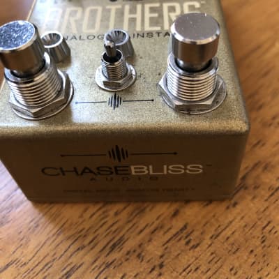 Chase Bliss Audio Brothers Analog Gain Stage 2017 - 2018 - Gold image 6
