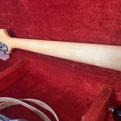 Fender Mustang Bass left handed 1975 mega rare image 7