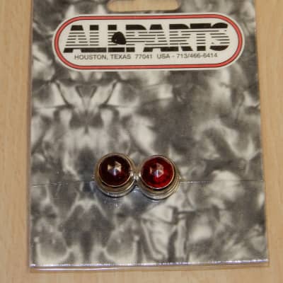 Allparts EP-0826-026 Red Panel light lenses for amps (2 pcs.) - Free Shipping for sale