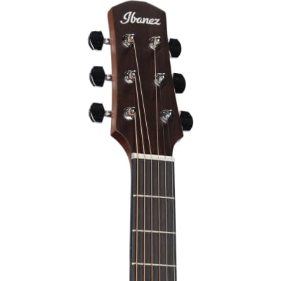Ibanez AAD50-LG Advanced Acoustic Series Acoustic Guitar, Natural Low Gloss image 6
