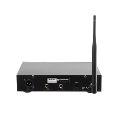 Nady PEM-01 Wireless IEM System 2022 - Present - Black image 3