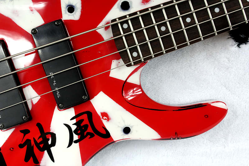 Custom Painted (MIK) Kramer Striker 422S Bass Guitar With | Reverb