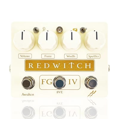 Reverb.com listing, price, conditions, and images for red-witch-fuzz-god-iv