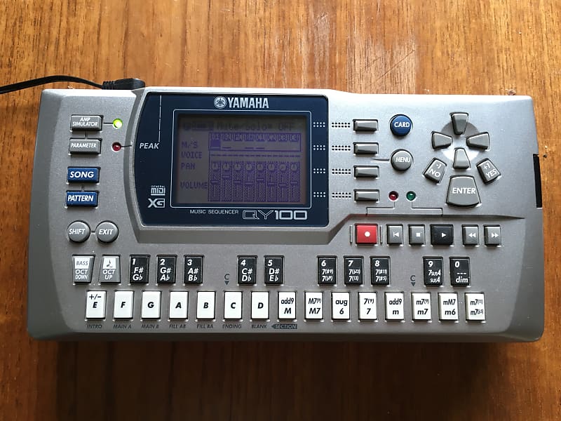 YAMAHA QY100 MUSIC SEQUENCER ミュージック シーケンサー