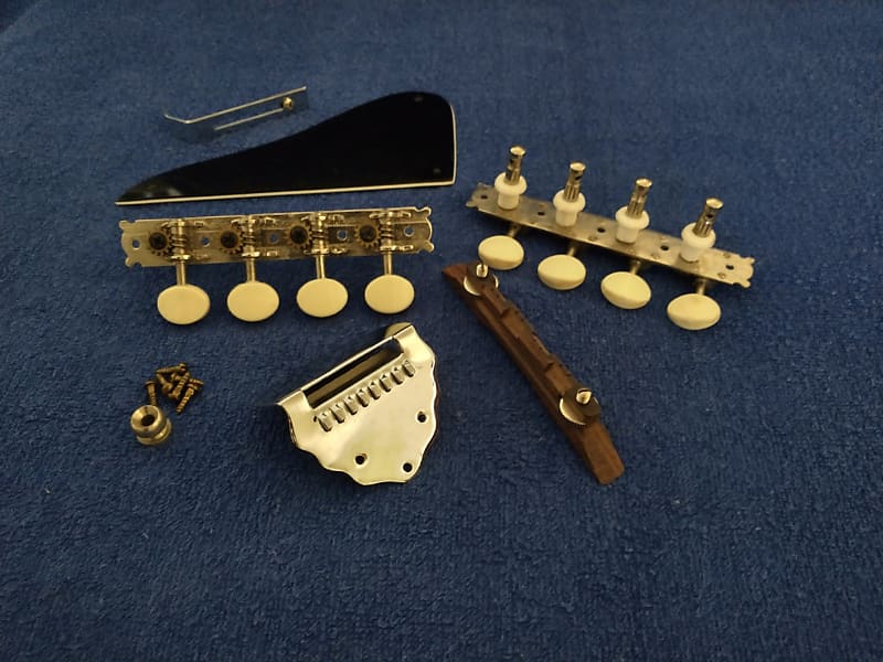Mandolin Tuners, Tailpiece, Bridge, etc. - 70s image 1