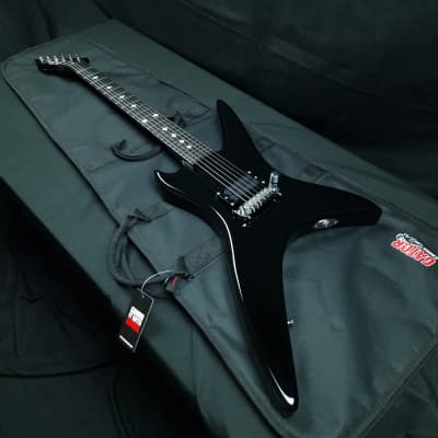 B.C. Rich Chuck Schuldiner Tribute Stealth 2008 Onyx Black Neck Through Dimarzio X2N Death Control Denied image 1