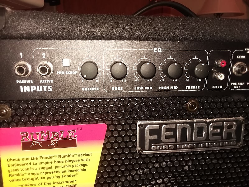 Fender Rumble 60 Bass Combo Amp - PR 504 | Reverb