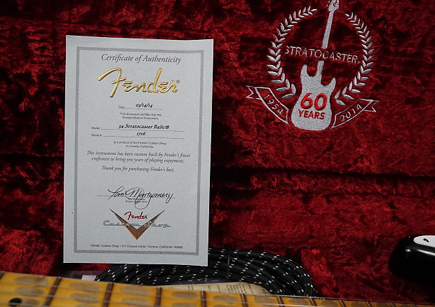 Fender Custom Shop 60th Anniversary 1954 Stratocaster Heavy