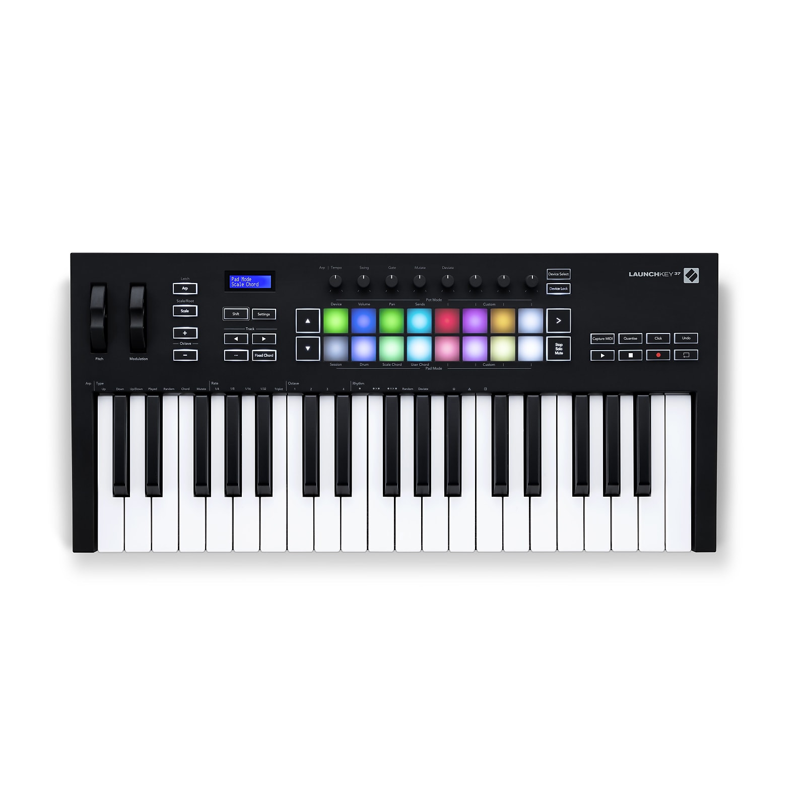 Novation Launchkey 37 MKIII MIDI Keyboard Controller Reverb