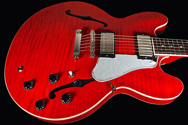 2014 Gibson ES-335 Dot Figured Gloss Flamed Maple Top & Back Cherry