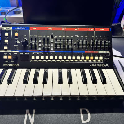 Roland JU-06A Boutique Series Synthesizer Module 2019 - Present - Black image 3