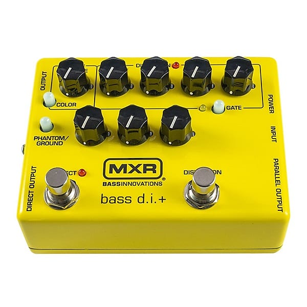 MXR IKEBE ORIGINAL M80 BASS D.I.+ Yellow